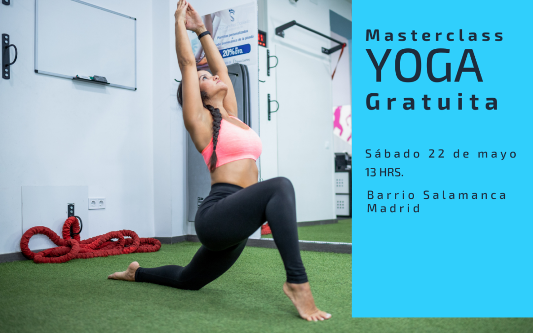 Masterclass Yoga GRATIS – Barrio Salamanca Madrid